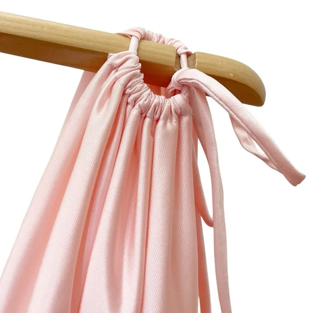 Vintage Ter-She Pink Nylon Lace Empire Maxi Nightgown 1680 Small 1970s NWT NEW - Picture 6 of 12